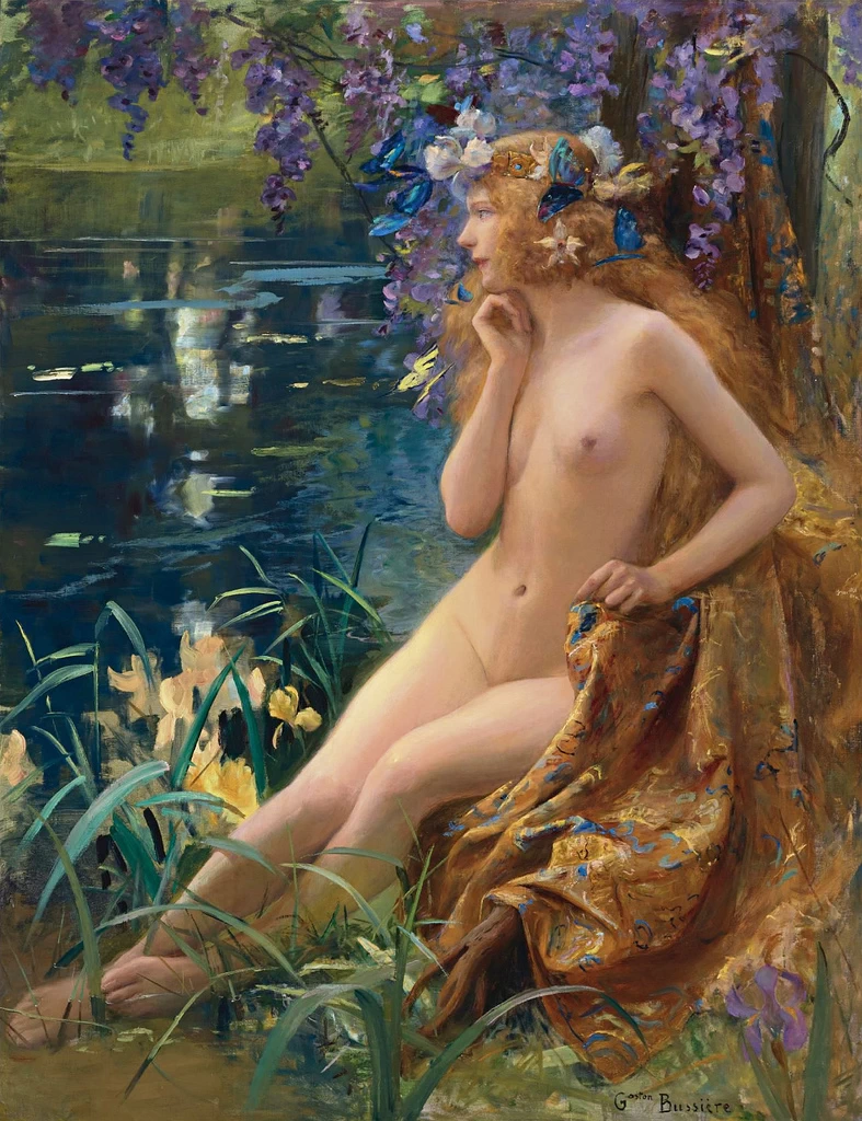 Juventa, La ninfa dell'acqua, 1900